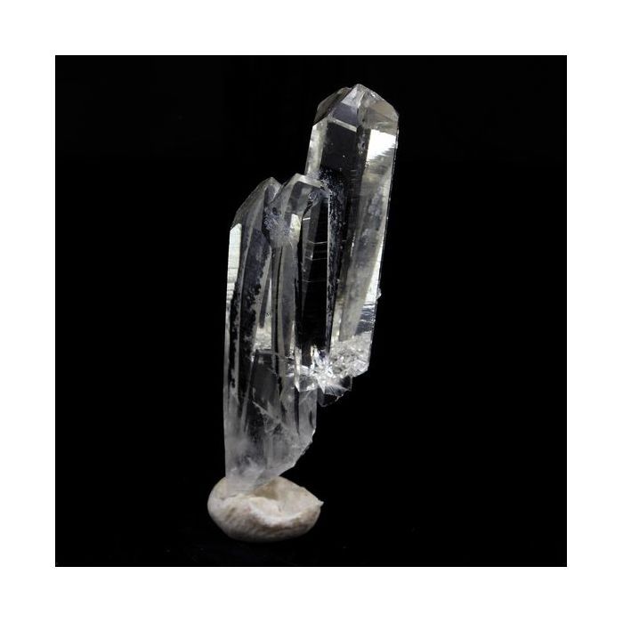 Pierres et Minéraux. Quartz. 25.01 ct. La Gardette Mine, Bourg d'Oisans, Isère, France.
