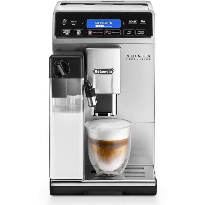 Machine expresso broyeur - De'Longhi - Autentica - ETAM29.660.SB - 4 recettes - Argent