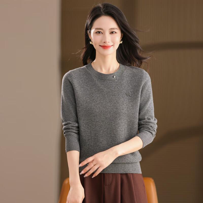 Hodo Women's 100% Pure Wool Pullover Sweater