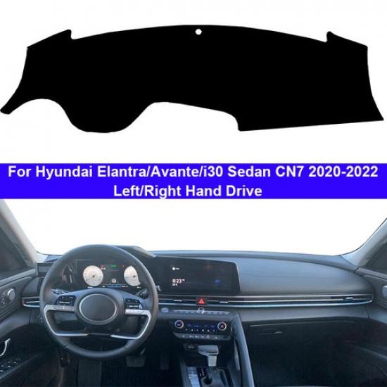 Car Dashboard Cover Dash Mat for Hyundai Elantra Avante i30 Sedan CN7 -