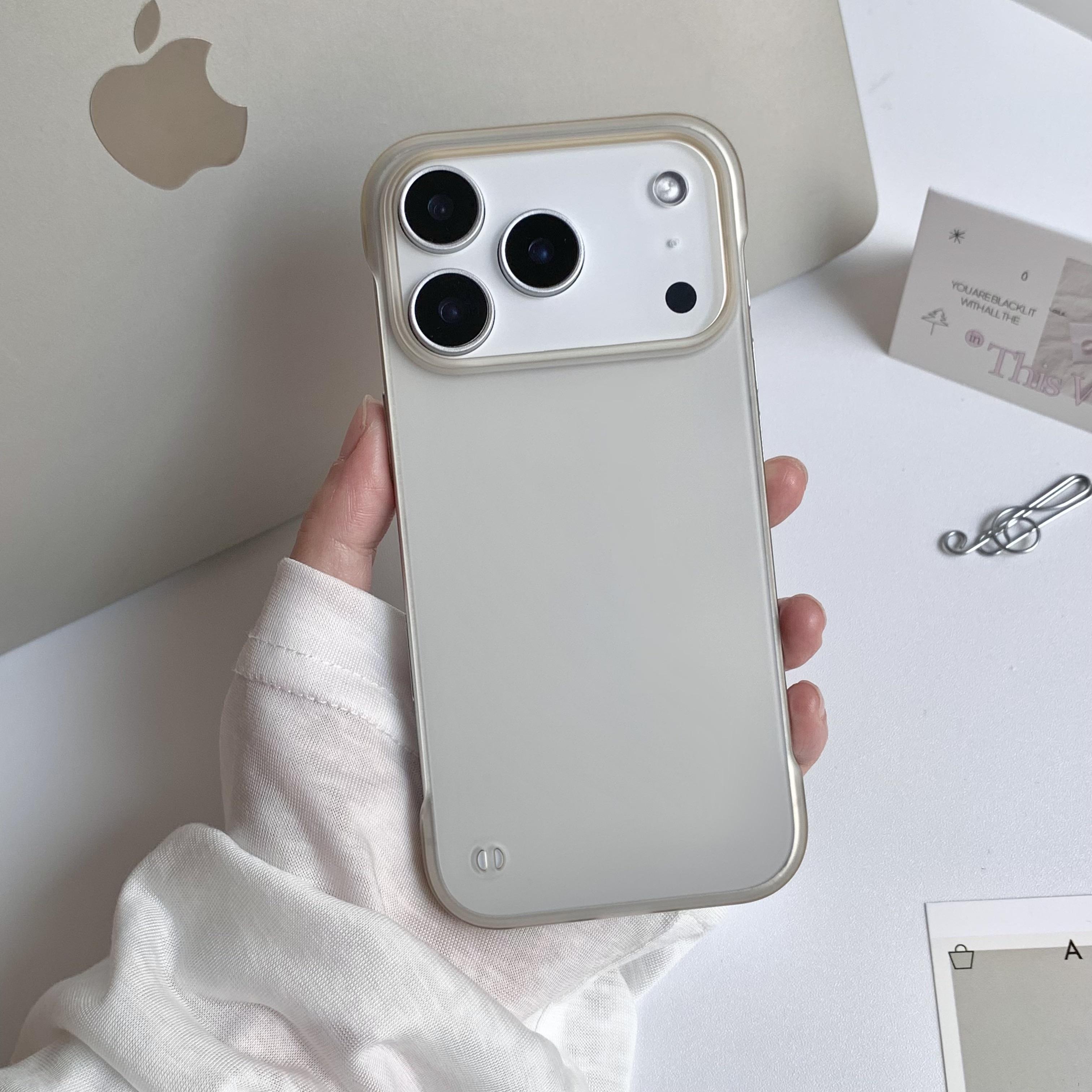 

Ультратонкий Безрамковий Чохол Для iPhone 17 Air 16 15 14 13 12 11 Pro Max Plus 17Pro Глянцевий Жорсткий Матовий Тонкий Дихаючий Funda Coque iPhone 16 Pro Max
