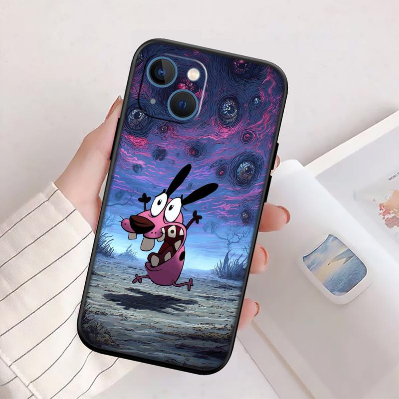 RP11 C-Courage C-Cowardly D-Dog Phone Case for OPPO A40 A60 A80 A15 A16 A16K A12 A17 A17K A54 A54S A53 A53S A55 A56 A57 A98 F23