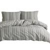 Cotton bedding 220x200 Natural Dokya buttons