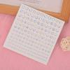 Fashion Rhinestone Stickers Mixed Disposable Tattoo Stickers 3D Face Jewelry Stickers  Party
