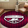 1PC Clermont 63 Design Round Rug for Livingroom,Bedroom, Palyroom, Chair Rug, Area rug, Circle Carpet, Large Size Fan Christmas gift
