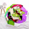 1pc Rainbow Cat Outdoor Umbrella - Automatic Opening & Closing, Portable 3-Fold Design with 8-Bone Iron Frame, Perfect Gift for Fans, Travelers, Every