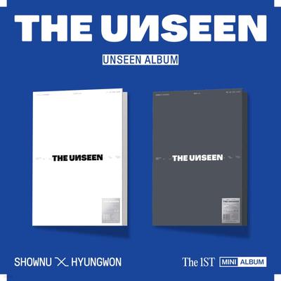 SHOWNU X HYUNGWON - 1st Mini Album: THE UNSEEN [UNSEEN ALBUM Ver.] [1 Out of 2 Randomly Sent]