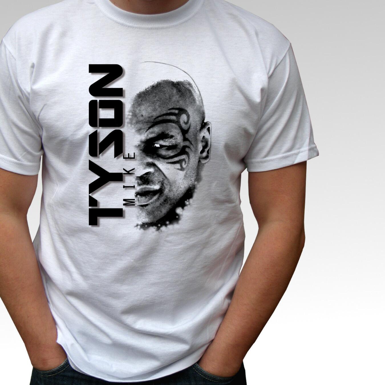 

Mike Tyson White T-Shirt Boxing Top - New 100% Cotton Short Sleeve O-Neck T-shirt Casual Mens Top - Men s Summer Cotton Graph... 5XL різнокольоровий