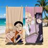 Anime My Dress-Up Darling Towel Polyester Beach Towel Quick Dry Sand Free Bath Towel for Summer Pool Travel Vacation
