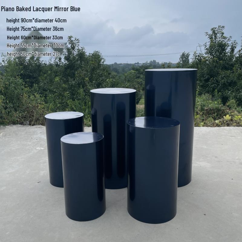 Cylindryczny Stół Weselny na Desery Stojak na Tort Wystawa na Imprezy