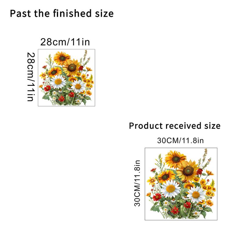 Sunflower Bathroom Toilet Sticker Wc Closestool Wall Sticker Self Adhesive Mural Beautify Flower Home Decoration Decals
