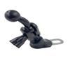 Universal Motorcycle Phone Holder With 17mm Extended Rearview Mirror Holder Easy Installation For All Weather Conditions