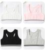 Girls Sports Bra Underwear Wireless Teenager Girls Sport Bra Young Girls Training Bra 8-14Y