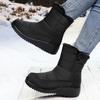 Cotton Shoes Women's Shoes High-top Boots Piled Thickened Snow Boots Cold-proof and Warm Women's Boots Comfortable Boots