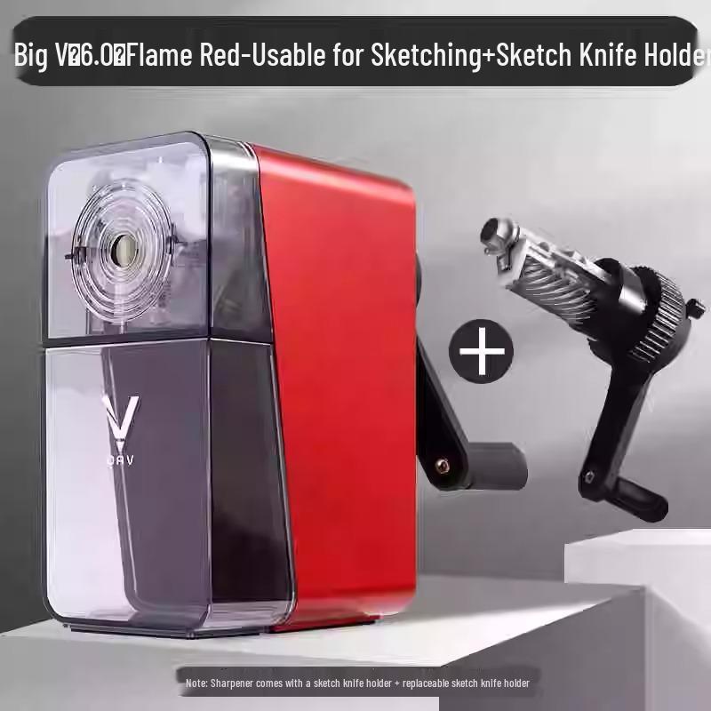 DAV Art V5V6 Hand-Crank Sketch Pencil Sharpener
