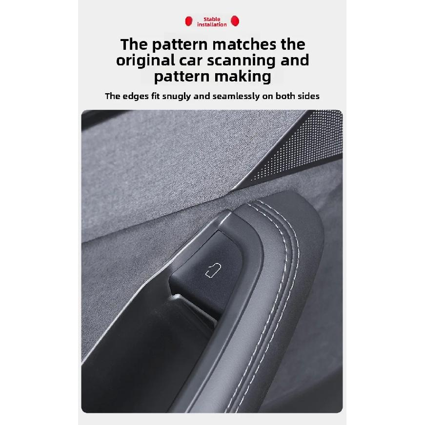 Car Door Handle Filler Storage Box Inner Handle Organizer Tidying Tray For Tesla Refreshed Model Y Juniper 2025 2026 Accessories