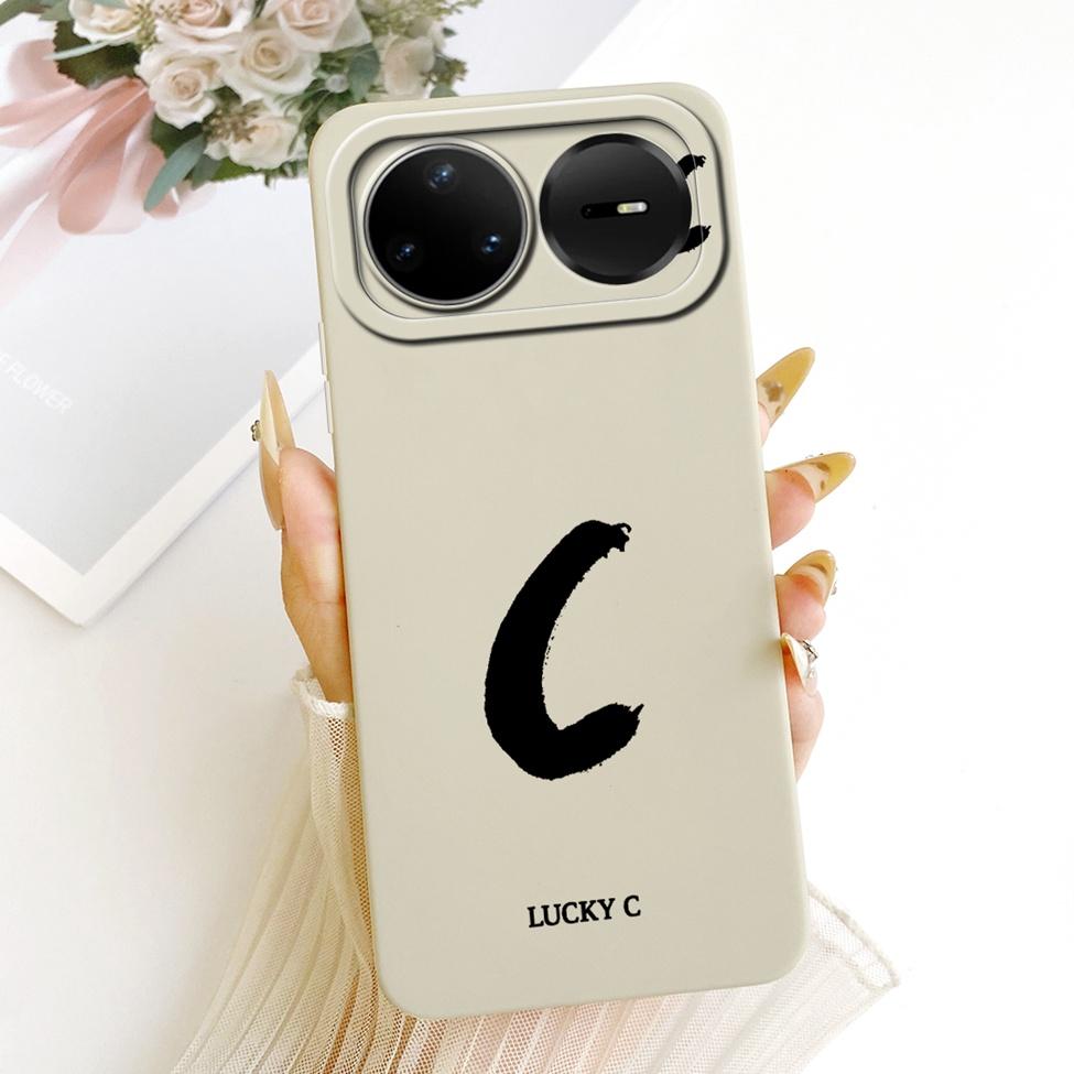For Huawei Nova 15 Pro Case Cover Aesthetic Luxury A-Z Letters Cool Crown Silicone Phone Case For Huawei Nova 15Pro KLE-AL00U