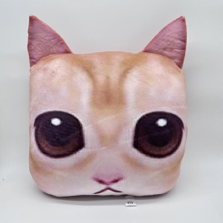 Animals Plush Throw Pillow Felines Stuffed Toy El Gato Animals Plush for Relaxation and Playing Stuffed Animals Doll