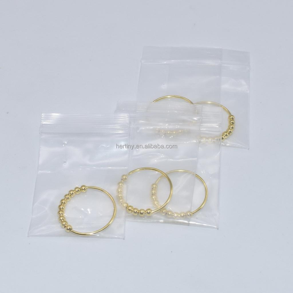 Sterling Silver 925 Jewelry Anxiety Fidget Finger Ring Anti-anxiety Rings for Women Men
