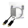 Logilink DisplayPort Cable, DP/M To HDMI-A/M, 4K/30 Hz, Black, 1 M