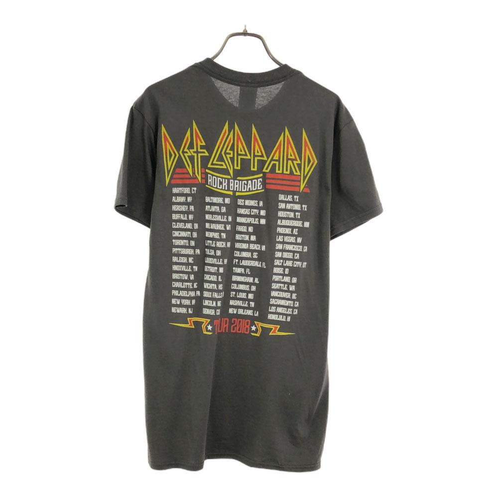 DELTA PRO WEIGHT DEF LEPPARD ROCK BRIGADE TOUR 2018 Print Short sleeve T-shirt Men's Used