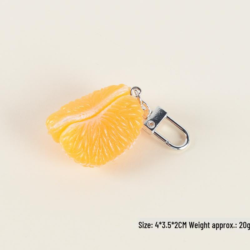 Erdbeere Obst & Gemüse Schlüsselanhänger Anhänger - Niedliches Kreatives Spielzeug & Studentengeschenk