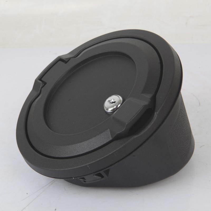 Locking Gas Cap Cover Fuel-tank Cover Key Aluminum Alloy Modification Parts Compatible For Jeep