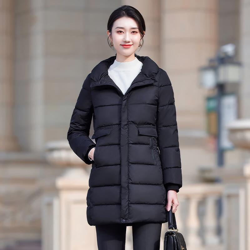 

Женская зимняя стеганая куртка Tluoman со стойкой 2XL