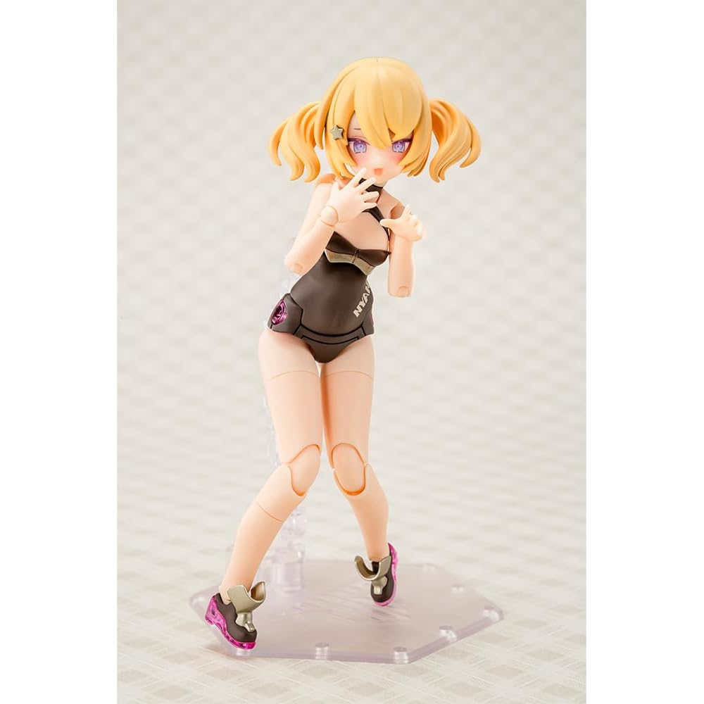 Kotobukiya Megami Device Puni Mofu Black Mao 135mm Scale Plastic Model