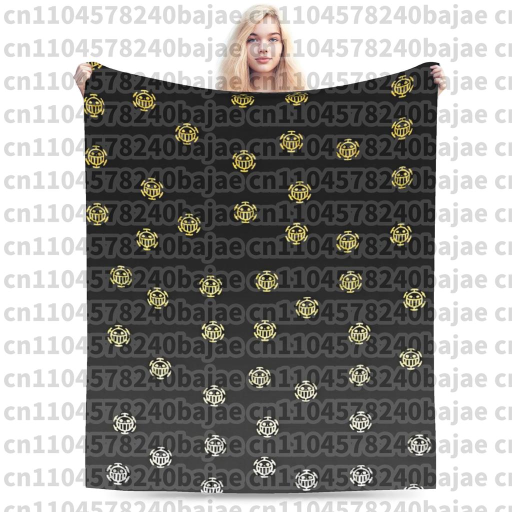 Ace Luffy Sabo One Piece Anime Blankets Flannel Awesome Warm Throw Blanket for Coverlet Autumn/Winter
