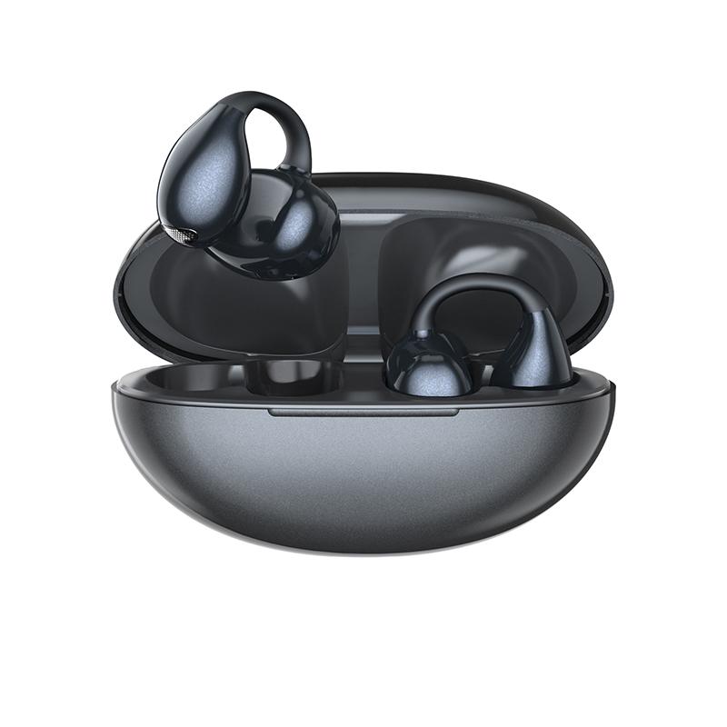 AlongChoice Ai Wireless Earphones Bluetooth 6.0 Headset Noise Cancel Microphone Painless Wear