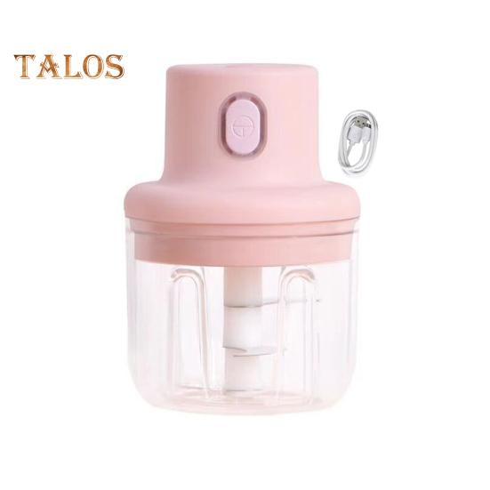 

Электрический чесночница, беспроводной мини-измельчитель, USB-перезаряжаемый овощерезка, портативный кухонный комбайн для чили, специй, мяса, орехов, одним нажатием кнопки L