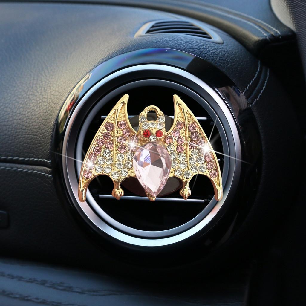 

Metal Bat Car Air Perfume Freshener Clip Decorative Aroma Aromatherapy Vehicle золотой