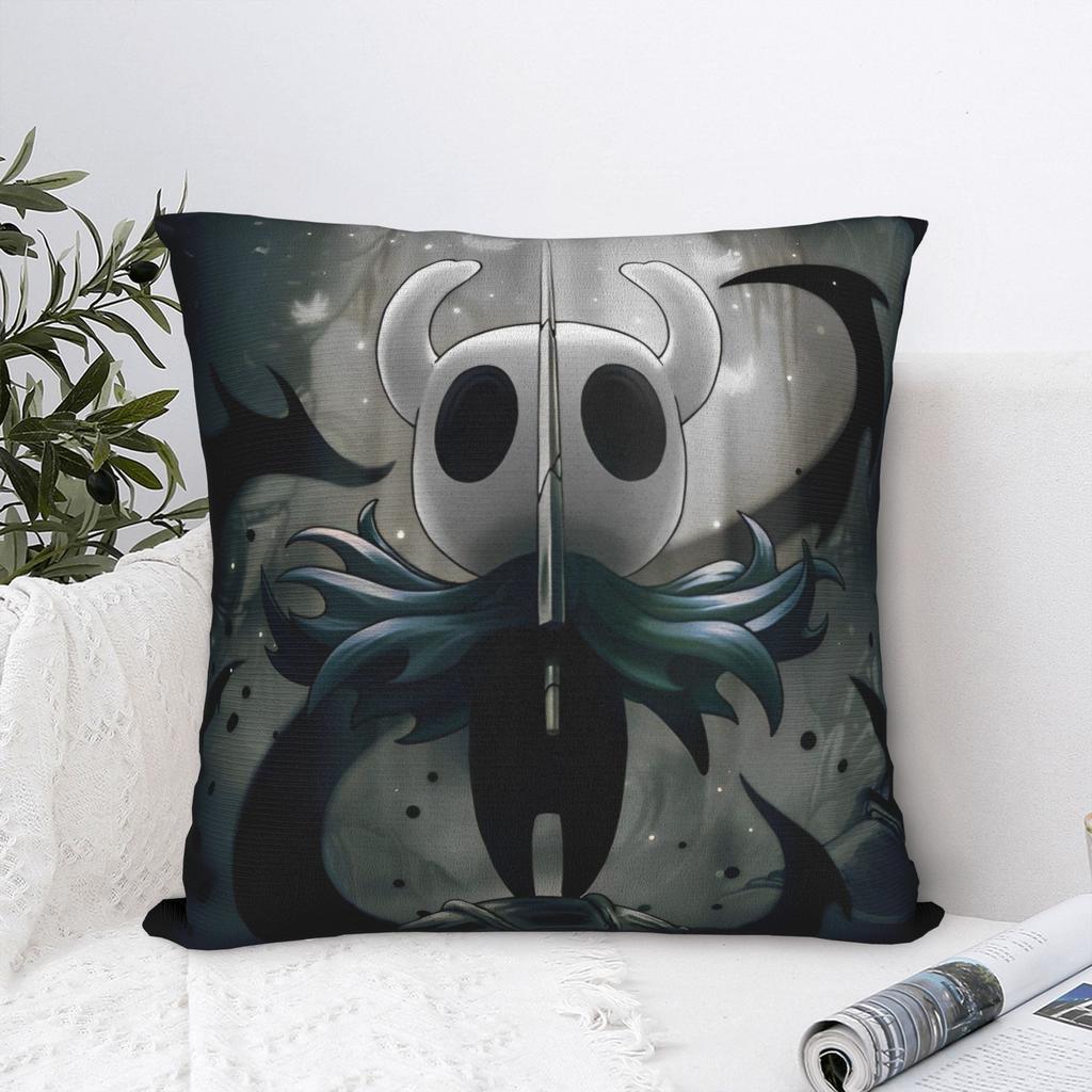 Hollow Knight Silksong Throw Pillow Cover Polyester Decorative Pillow Awesome Pillowcover Home Decor