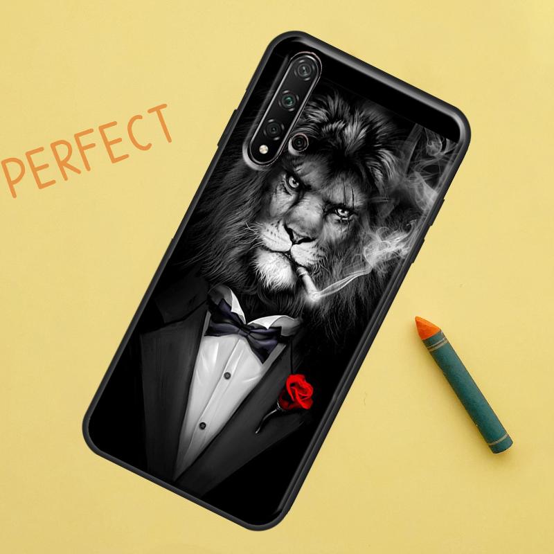 Herren Anzug Hemd Krawatte Hülle Für Huawei Nova Y90 Y70 Y61 Y60 9 10 SE Nova 5T 11i 8i 7i 3i P20 P40 P30 Lite P60 Pro