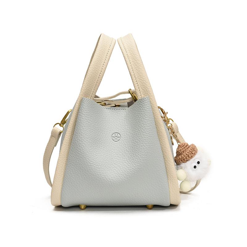 

Сумка-ведро для ношения в руке, женская новая повседневная сумка-мессенджер для поездок на работу, простая сумка-корзина для овощей Without pendant синий