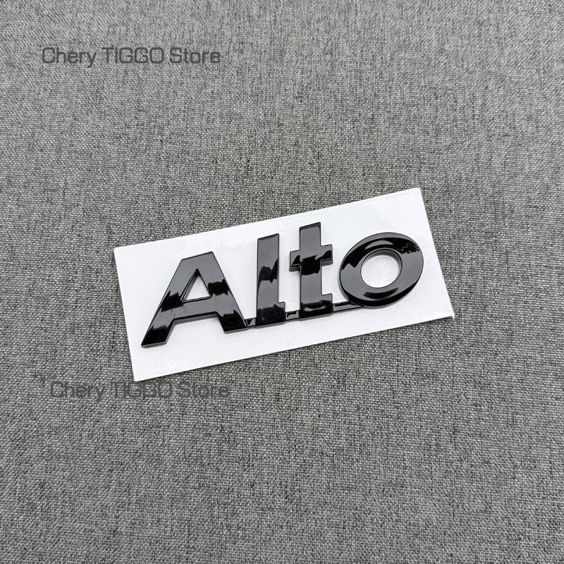 Car Accessories Emblem Badge Car Stickers Decal for SUZUKI SWIFT ALTO ALTO SX4 VITARA ALIVIO S CROSS Letter Rear trunk Sticker