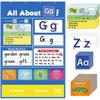 Alphabet Learning Pocket Chart Educational Toy Kids Classroom Teaching Aid Interactive Learning Tool for Preschool Kindergarten