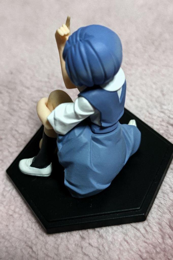 [USED] Young Ace Special Supplement Evangelion Ayanami Rei Uniform Version Figure