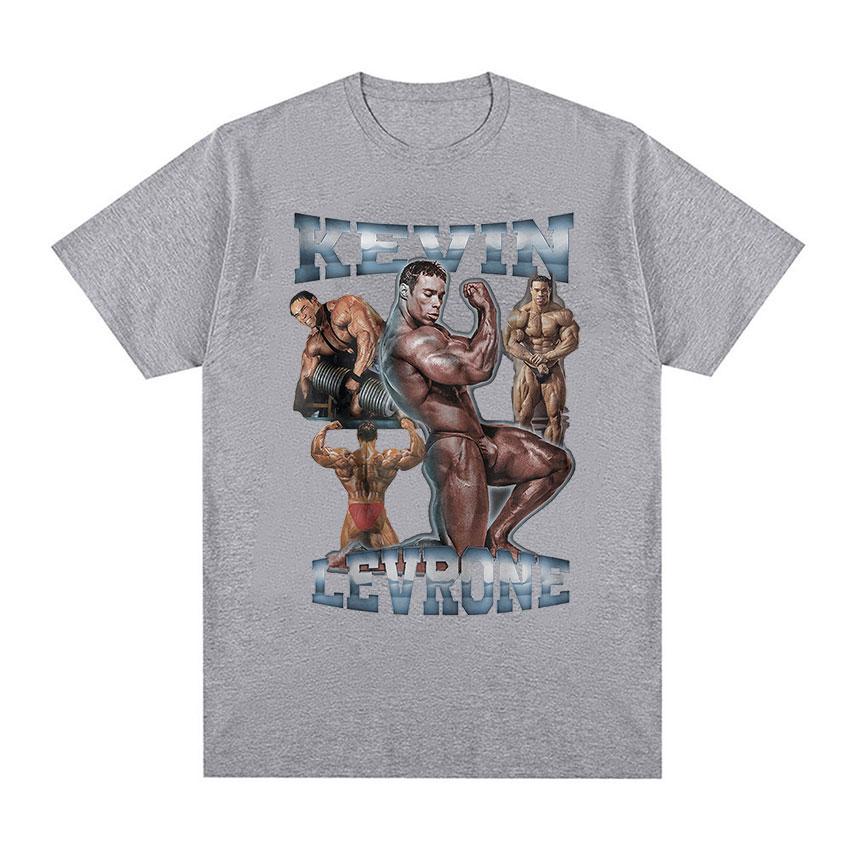 Kevin Levrone Gym Graphic T Shirt Maryland Muscle Machine Vintage Gothic T-shirts Unisex's 100% Cotton Oversized T-shirt Streetwear