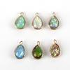 2Pcs Resin Pendants Water Drop Shape Charms For DIY Necklace Earrings Jewelry Accessories