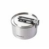 Fire-Maple ANTARCTI Stainless Steel Pot, 1.5L, 3-Year Warranty, Suitable for Open Fires and Direct Flames [Official Japanese Product]