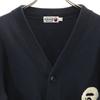 A BATHING APE Long sleeve V-neck sweatshirt cardigan Men's Used