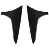 For Mazda CX-5 CX5 2017-2024 Car Accessories ABS Glossy Black Rear Window Triangle Decor Cover 2pcs