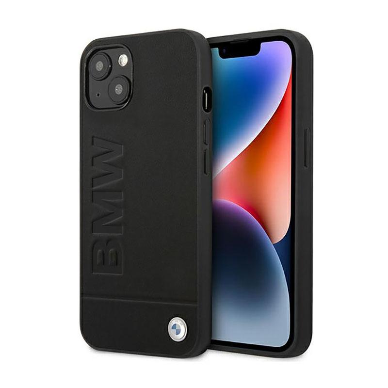 Bmw Leather Hot Stamp - Etui Iphone 14 Plus (Czarny)