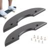 2pcs Skateboard Deck Tail Guards Protector/ Plastic Head And Tail Protection Board Longboards Deck Bottom Guard