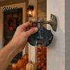 Waterproof Statue Halloween Bat Figurine Resin Hanging Sculpture Gothic Upside Outdoor Tree Ornament Down for Garden Yard Decor Realistic