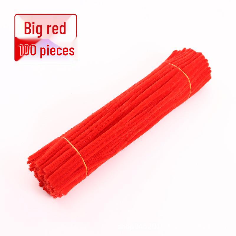 Youyou Tiger Twist Stick Handmade Super Soft Chenille Stems Educational Craft Materials for Macarons