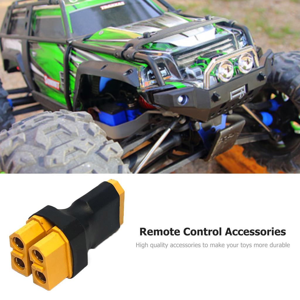 Plastic XT60 Plug Connector DIY Accessories XT60 Male To XT60 Female RC Parts Parallel Adapter Converter for Lithium Battery ESC