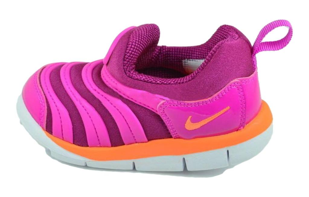Nike Dynamo Free Cushioning Low top Toddler Shoes Peach Pink Infant And Toddler 343938-504